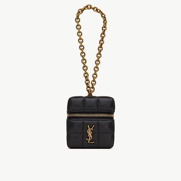 Yves Saint Laurent Handbags - CASSANDRE MATELASSÉ CARRÉ MINI CUBE ON CHAIN IN LAMBSKIN
